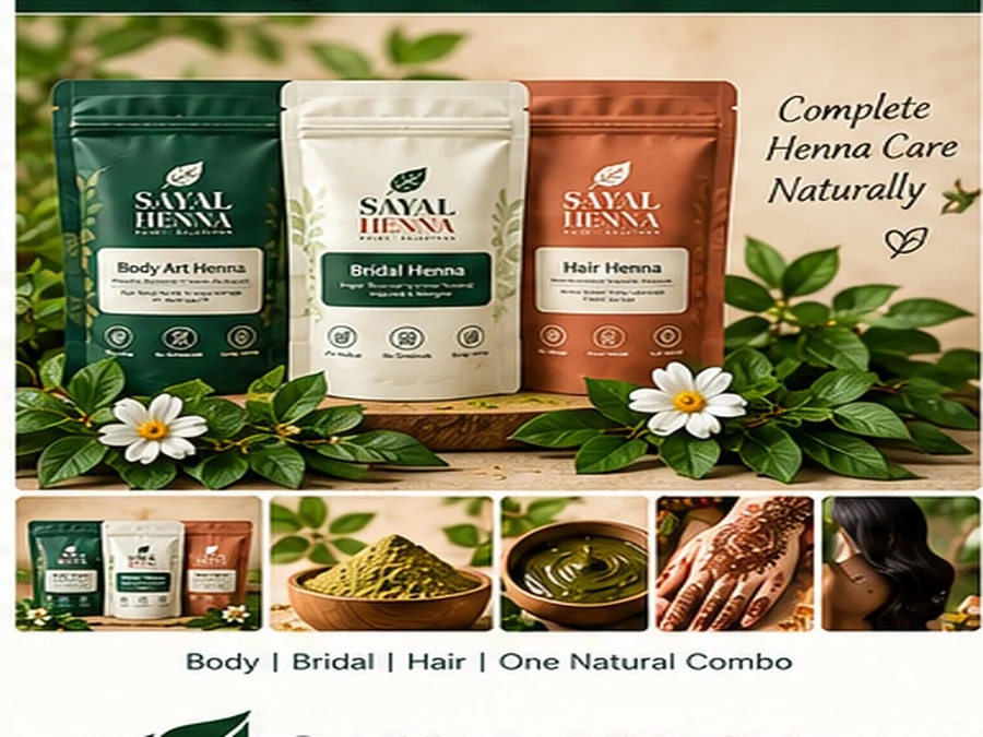 Demo Herbal Combos — Sayal Henna