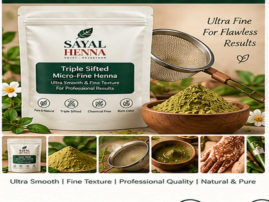 Triple Sifted Micro-Fine Henna
