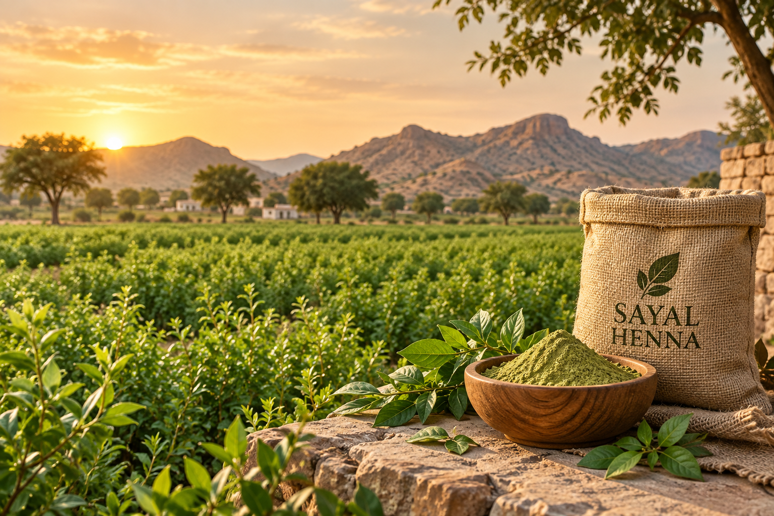 Sojat henna farms and Sayal Henna powder