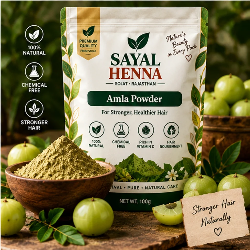 Sayal Henna Amla herbal powder