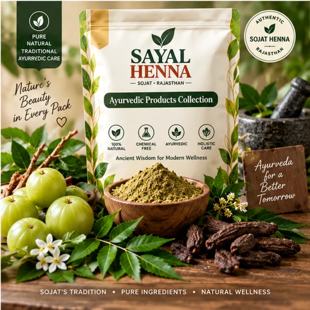 Sayal Henna Ayurvedic herbal products