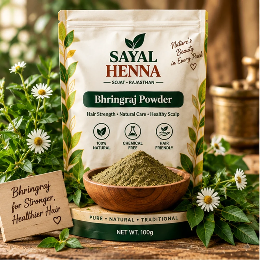 Sayal Henna Bhringraj herbal powder