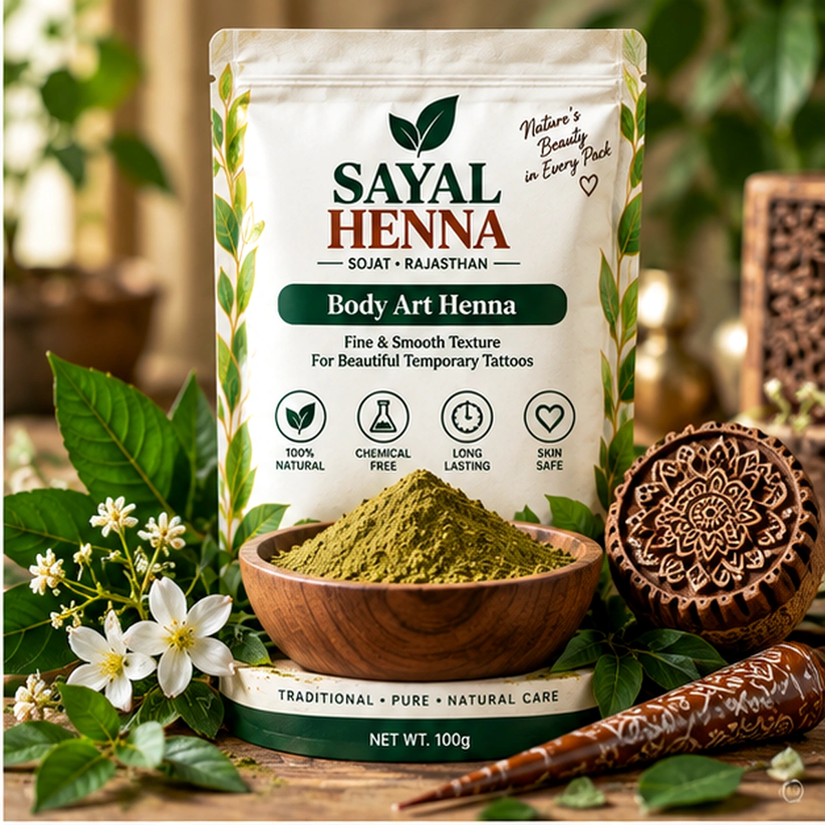 Sayal Henna body art Henna powder