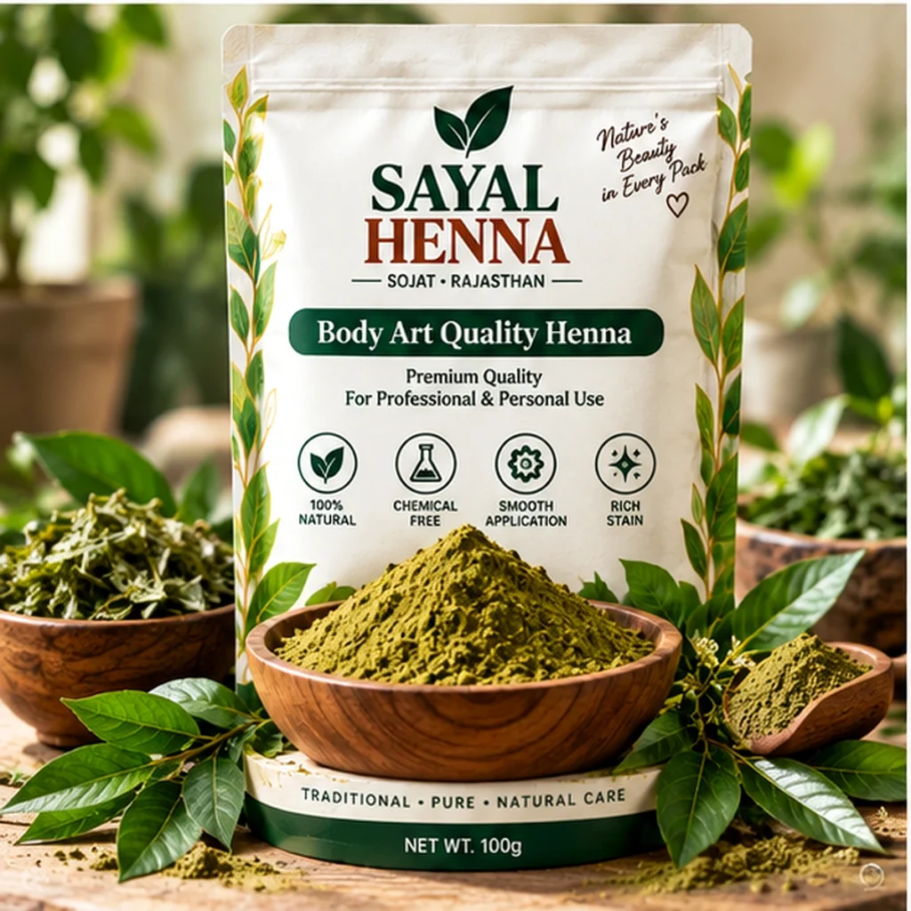 Sayal Henna body art quality Henna