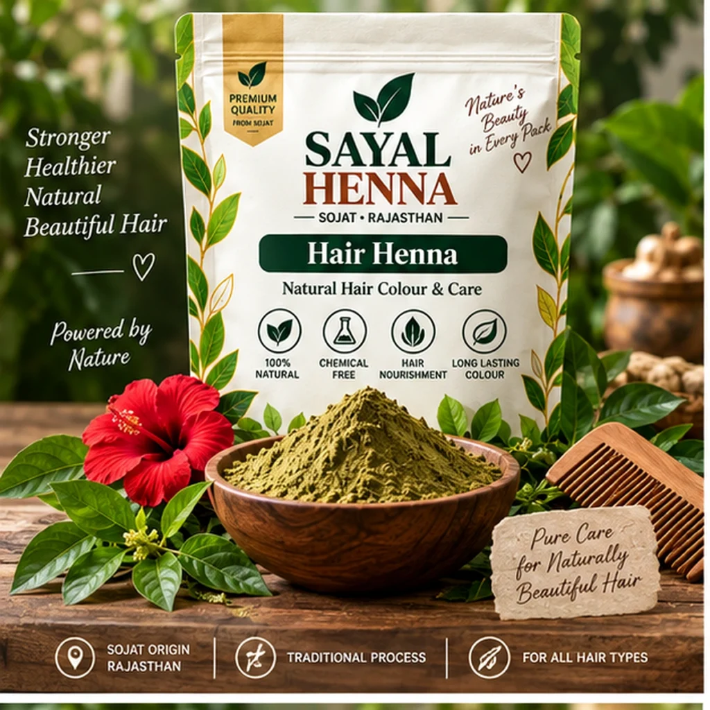Sayal Henna herbal hair Henna products