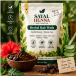 Sayal Henna herbal hair wash products