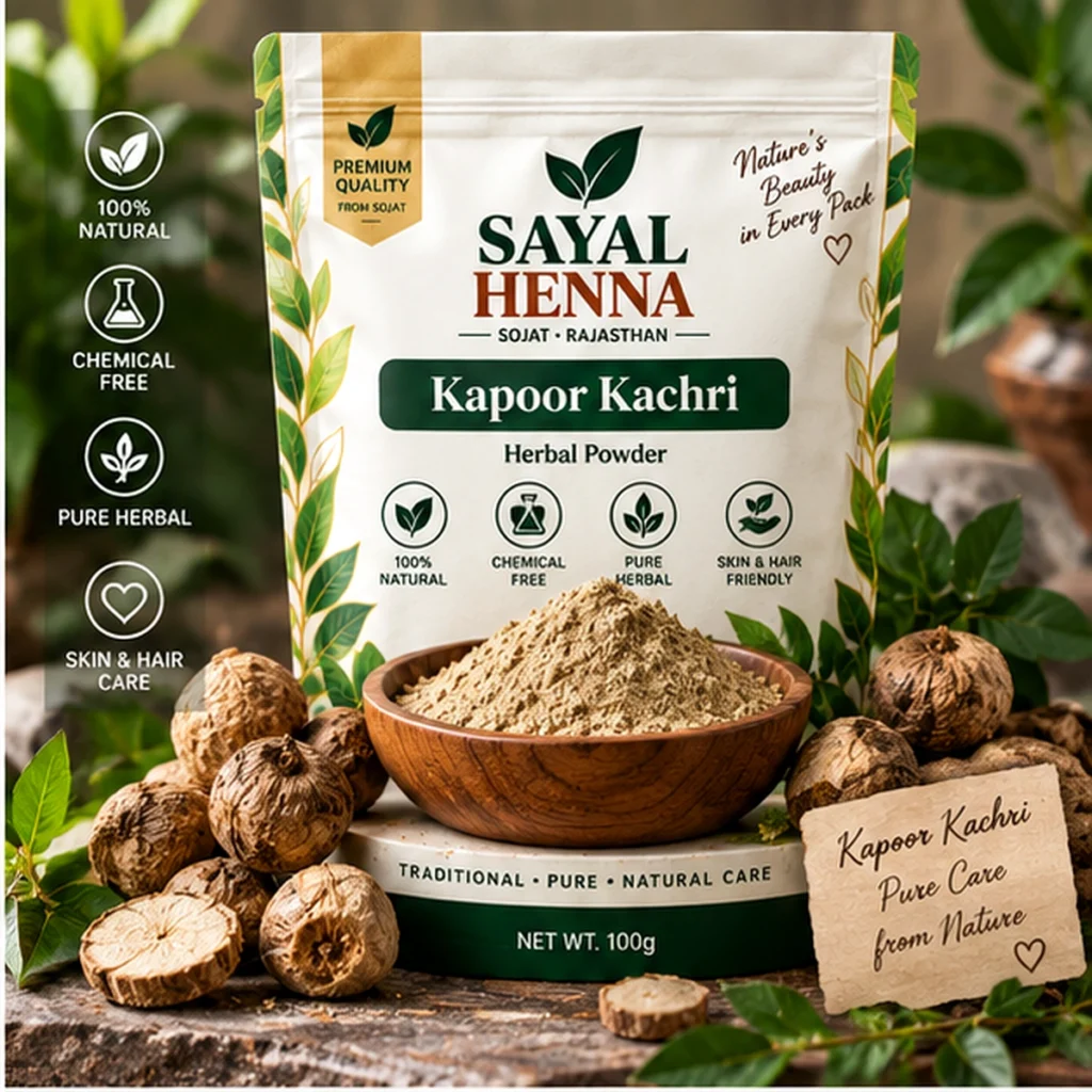Sayal Henna Kapoor Kachri herbal powder