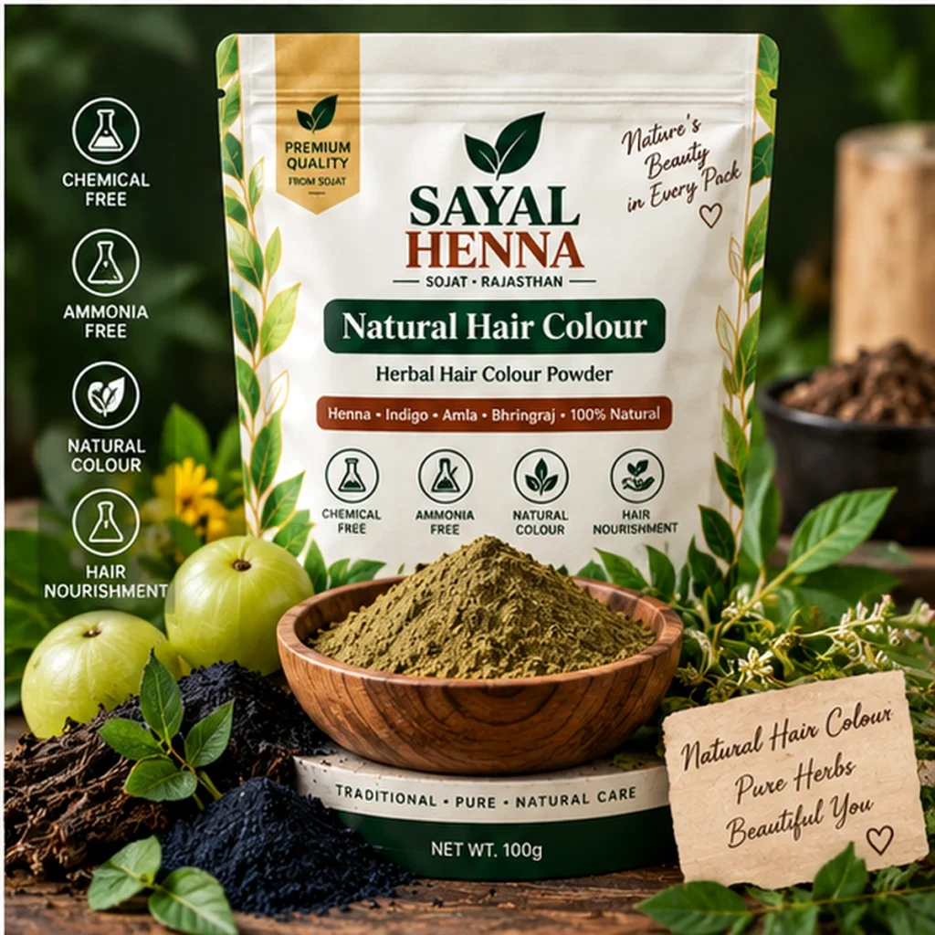 Sayal Henna natural herbal hair colour