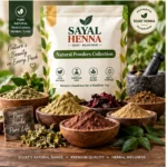 Sayal Henna natural herbal powder collection