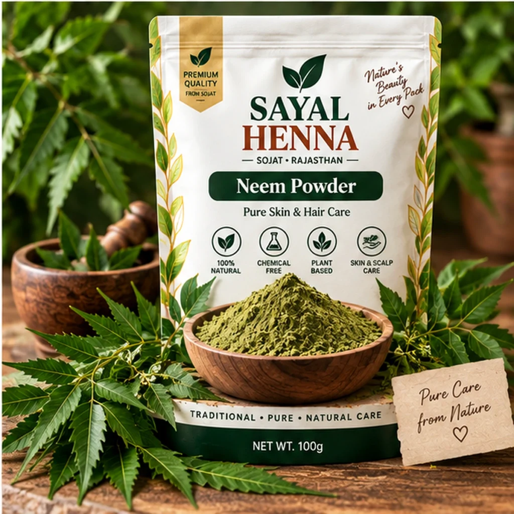 Sayal Henna Neem herbal powder