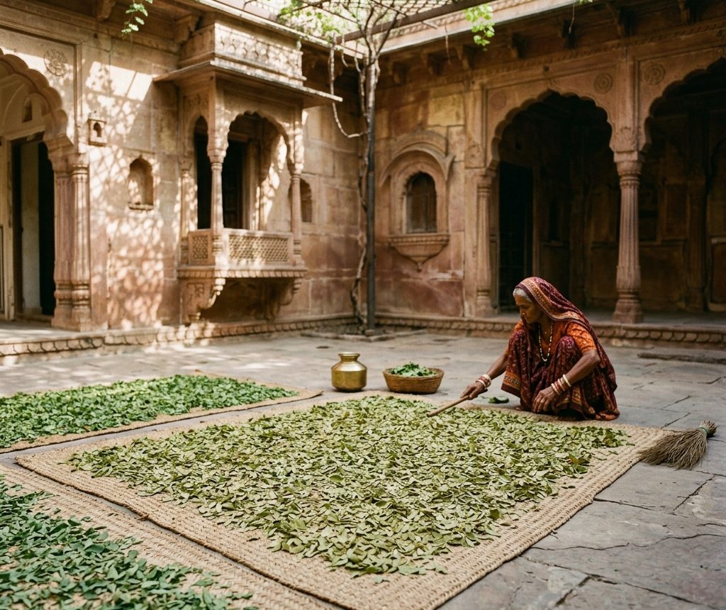 Sayal Henna - process-shade-drying