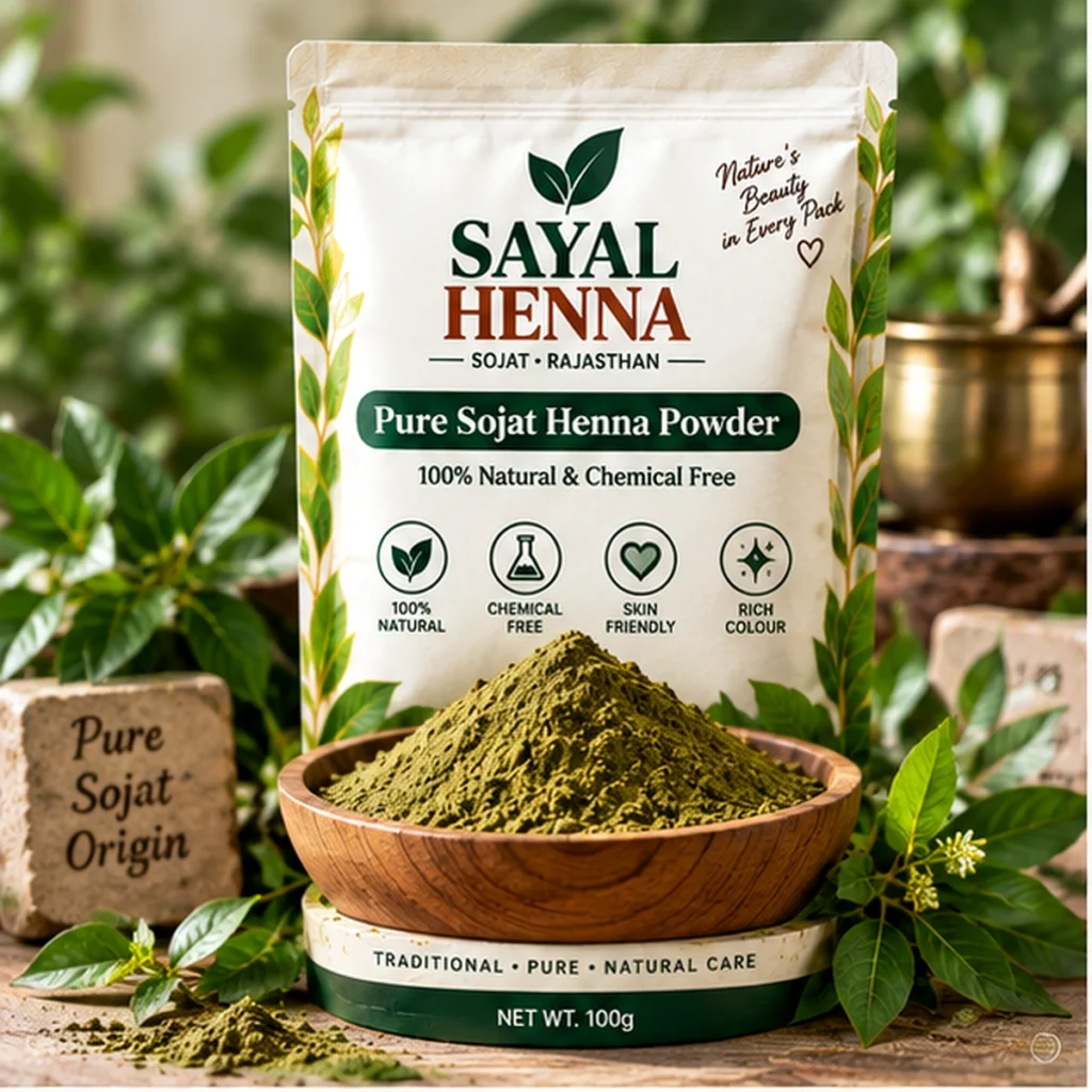 Sayal Henna pure Sojat Henna powder