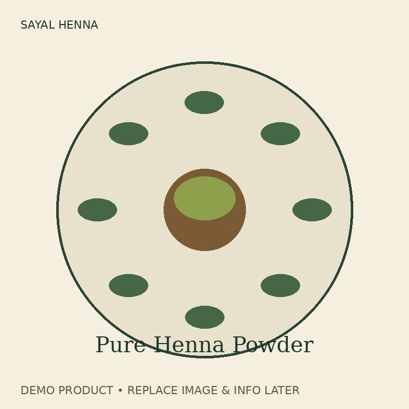 Demo Body Art Henna — Sayal Henna