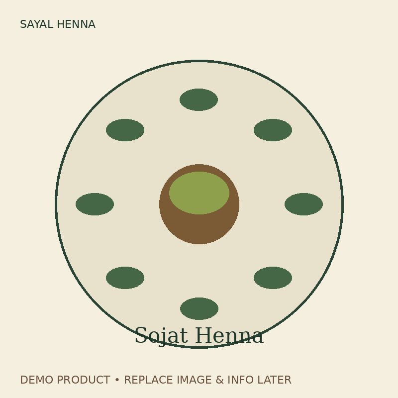 Demo Bridal Henna — Sayal Henna