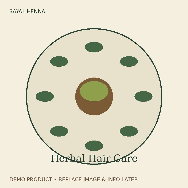 Demo Amla — Sayal Henna