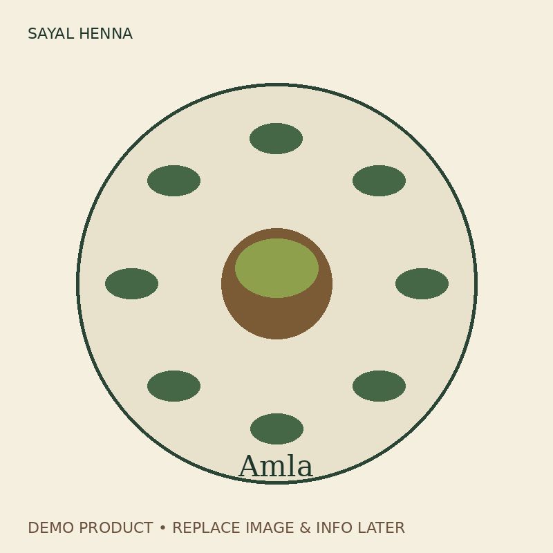 Demo Brahmi — Sayal Henna