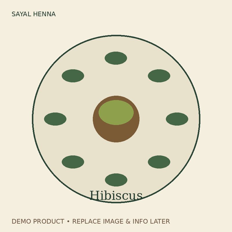 Demo Herbal Hair Oils — Sayal Henna