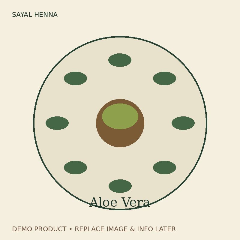 Demo Jatamansi — Sayal Henna