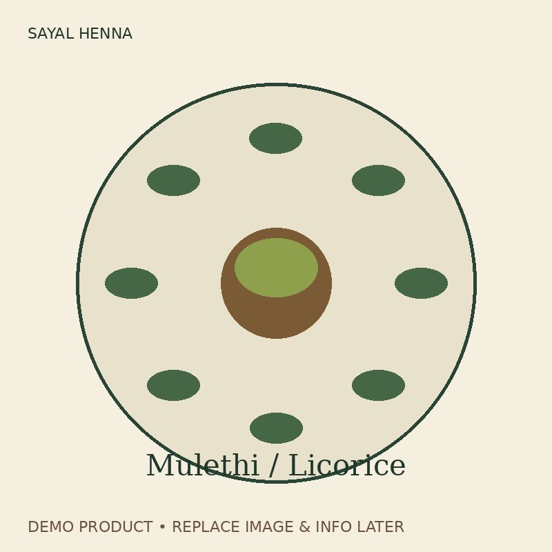 Demo Kapoor Kachri — Sayal Henna