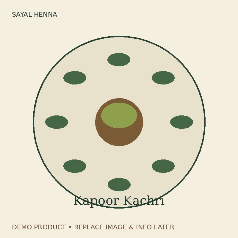 Demo Methi / Fenugreek — Sayal Henna